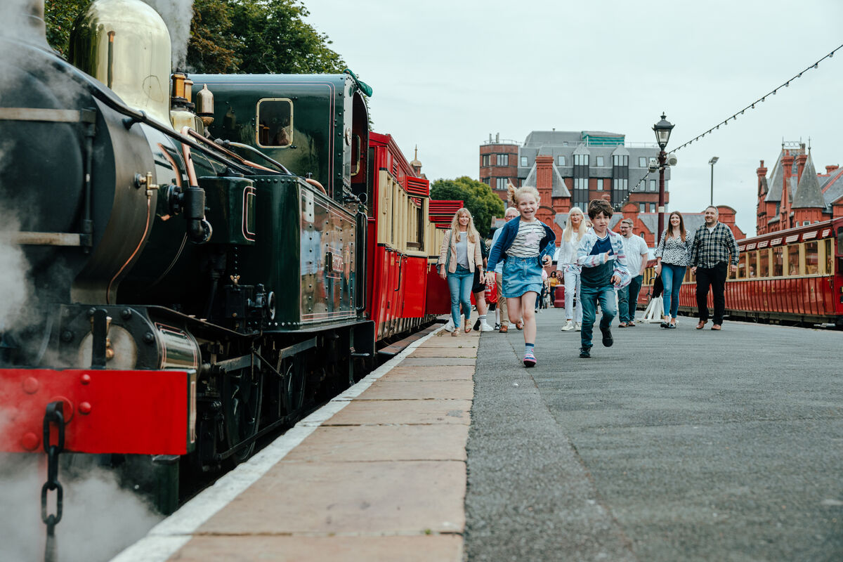 Steam Train Isle of Man