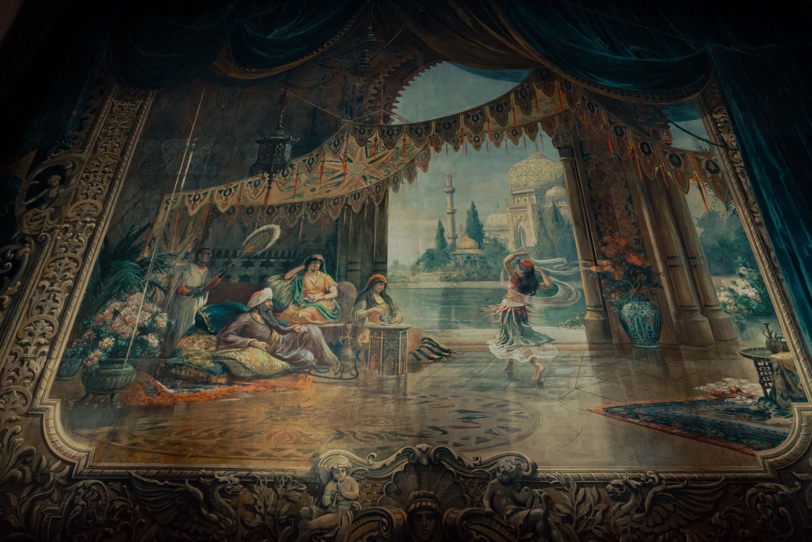 The Gaiety Theatre Drop Curtain