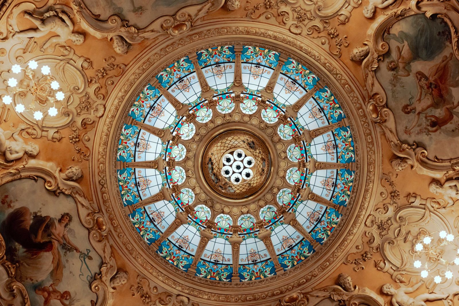 The Gaeity Theatre Ceiling Rose