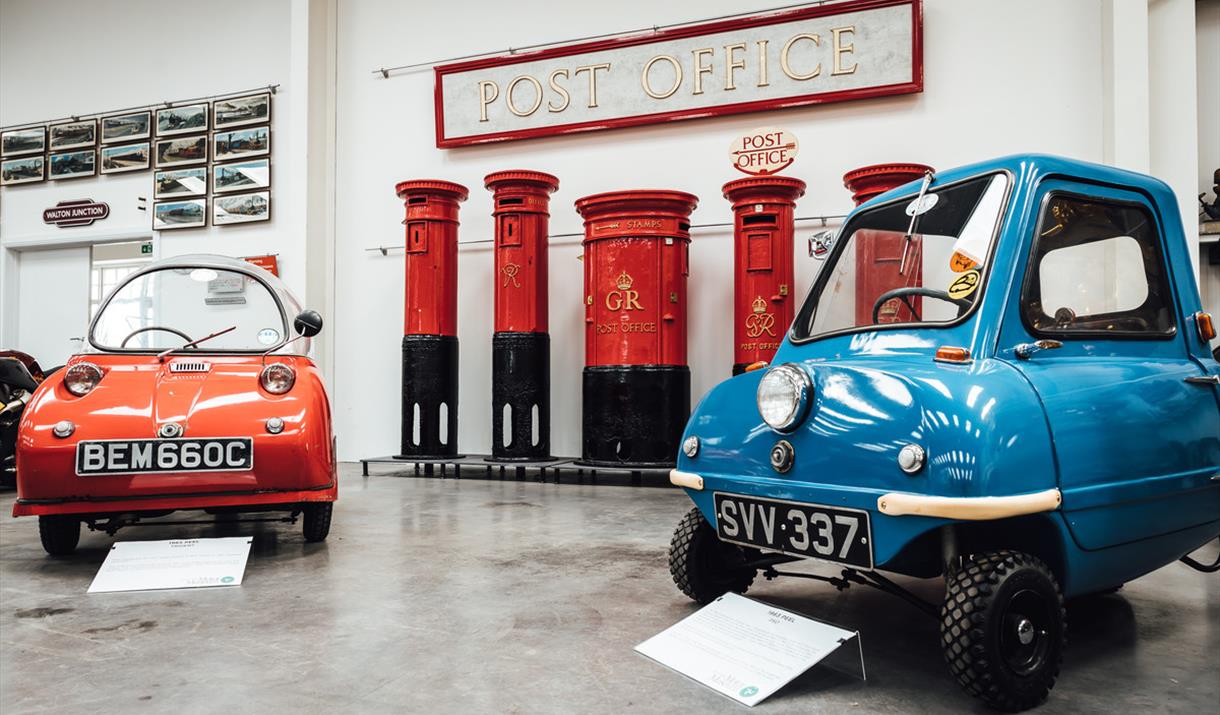Peel P50, Peel Trident and Pillar Boxes