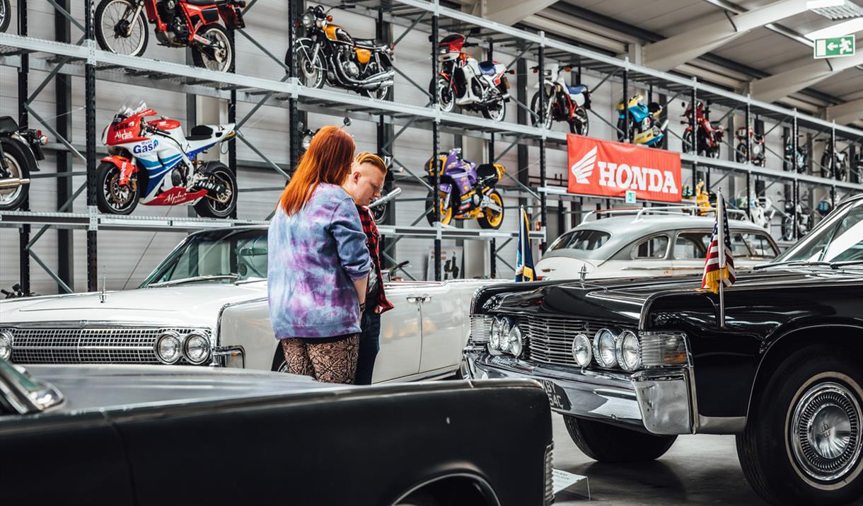 Limousines and the wall of bikes