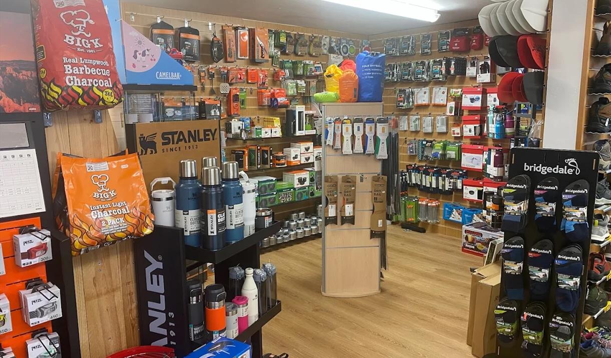 Camping equipment and accessories avliable at Outdoors Ramsey