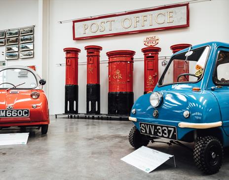 Peel P50, Peel Trident and Pillar Boxes