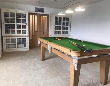 A Ground Floor room, with level access and seating for six.