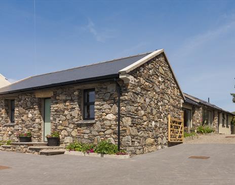 Surby Croft Holiday Cottage front view
