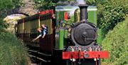 Steam Railway arriving in Castletown