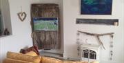 Chapel Bay Lodge lounge and dining area