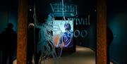 House of Manannan Viking Arrival Sign