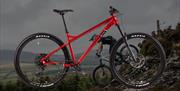 Premium Hardtail MTB Hire Isle of Man - Orange Crush Pro