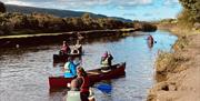 Canoeing on the Sulby River