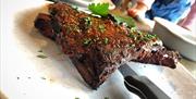 meat, ribs, isle of man, boatyard, peel, dine out, eats, eatery, quayside, harbour view, marina,