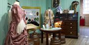 Family and dress up area at the Nautical Museum