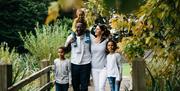Family walks around the Abbey gardens
