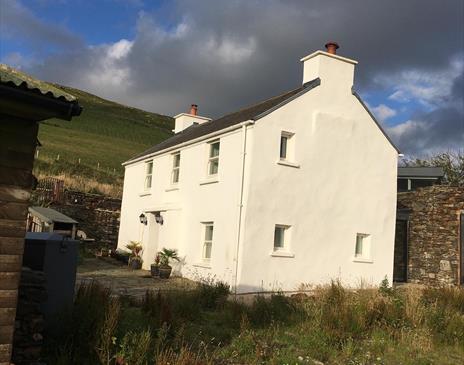 Small refurbished manx cottage in remote setting of a nature reserve