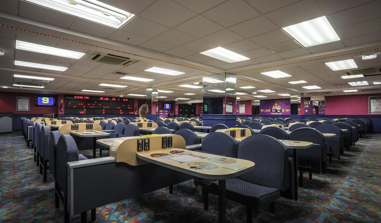 Isle of Man bingo slots casino bar cafe