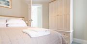 mariners cottage double bed and wardrobe
